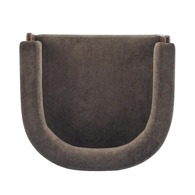 Modern Upholstered Boucle Fabric Accent Armchair
