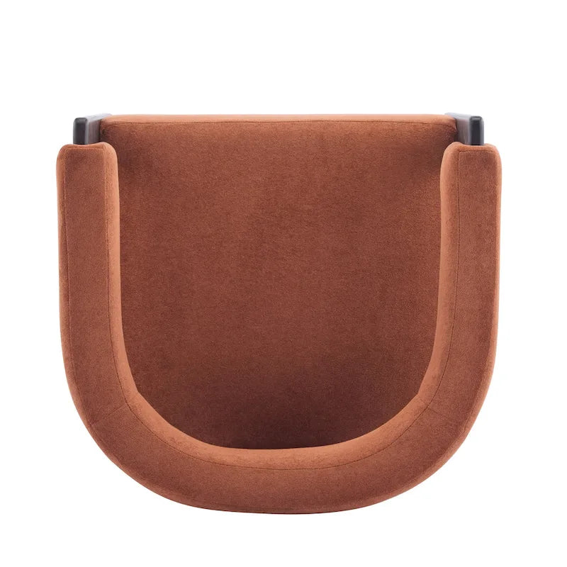 Modern Upholstered Boucle Fabric Accent Armchair