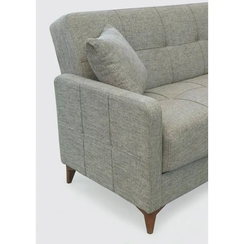 Nazim Fabric Convertible Sleeper Sectional Sofa