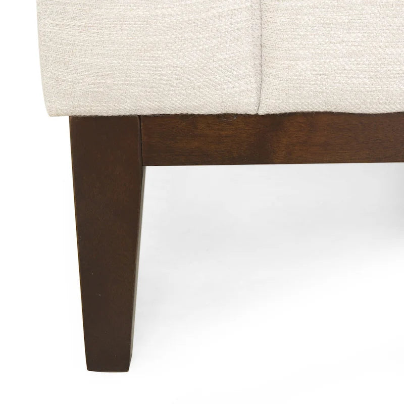 Elliston Contemporary 3-Seat Fabric Sofa with Accent Pillows