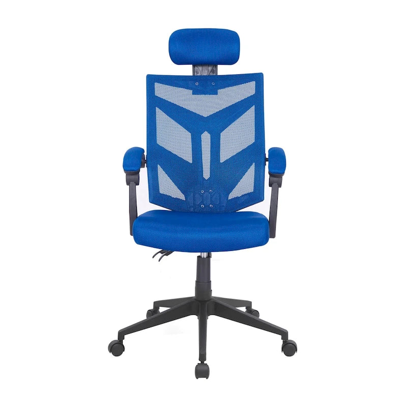 High Back Mesh Ergonomic Office Chair with Lumbar Support and Headrest
