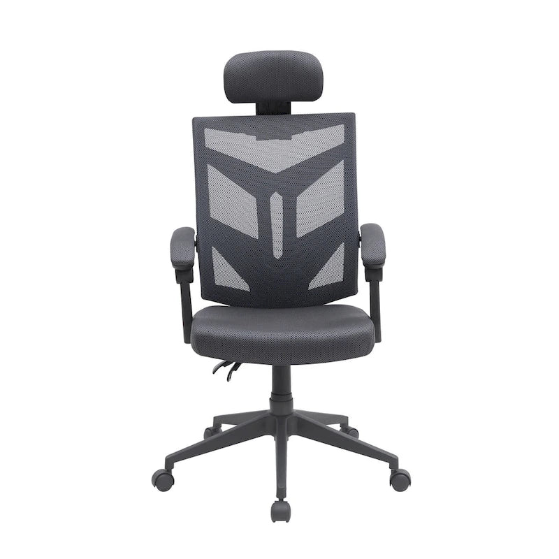 High Back Mesh Ergonomic Office Chair with Lumbar Support and Headrest