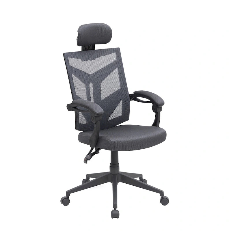 High Back Mesh Ergonomic Office Chair with Lumbar Support and Headrest