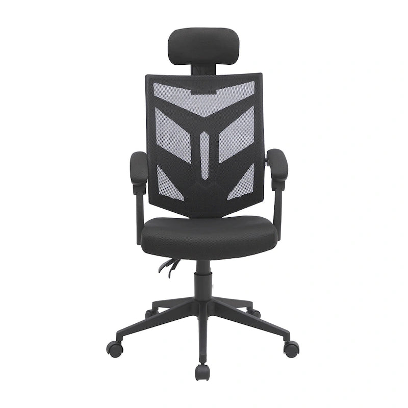 High Back Mesh Ergonomic Office Chair with Lumbar Support and Headrest