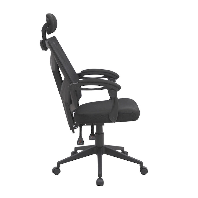 High Back Mesh Ergonomic Office Chair with Lumbar Support and Headrest