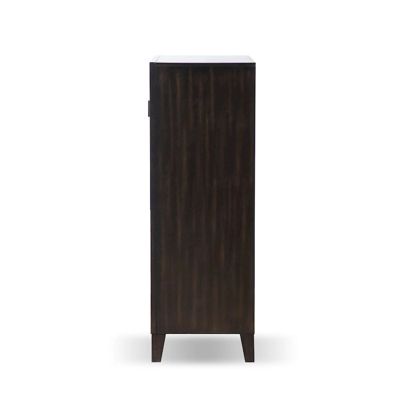 Furniture of America  Modern 5-Drawer Espresso Solid Wood Chest