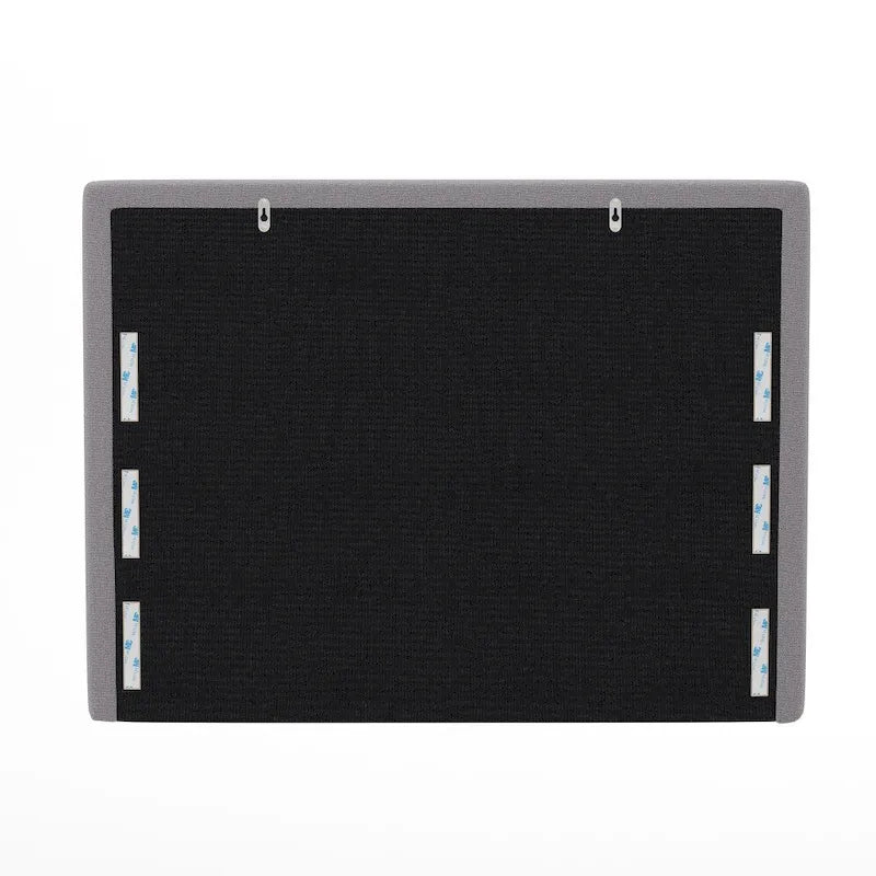 Upholstered Headboard with 2 Power Outlets, 1 USB, 1 USB-C Port