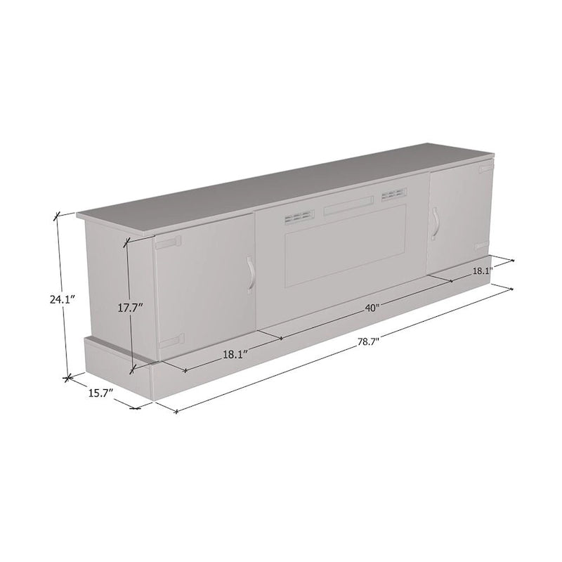 Fireplace TV Stand