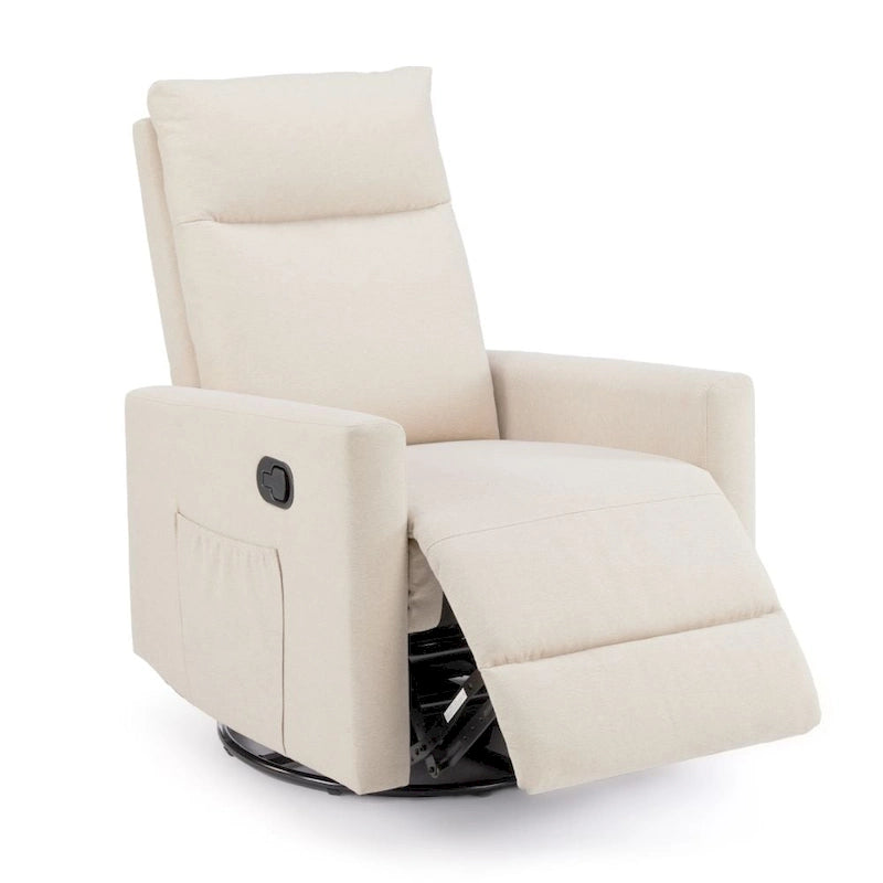 Manual Recliner Chair Fabric Single Sofa